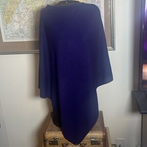 Beryll Cashmere popover cape.  NWOT